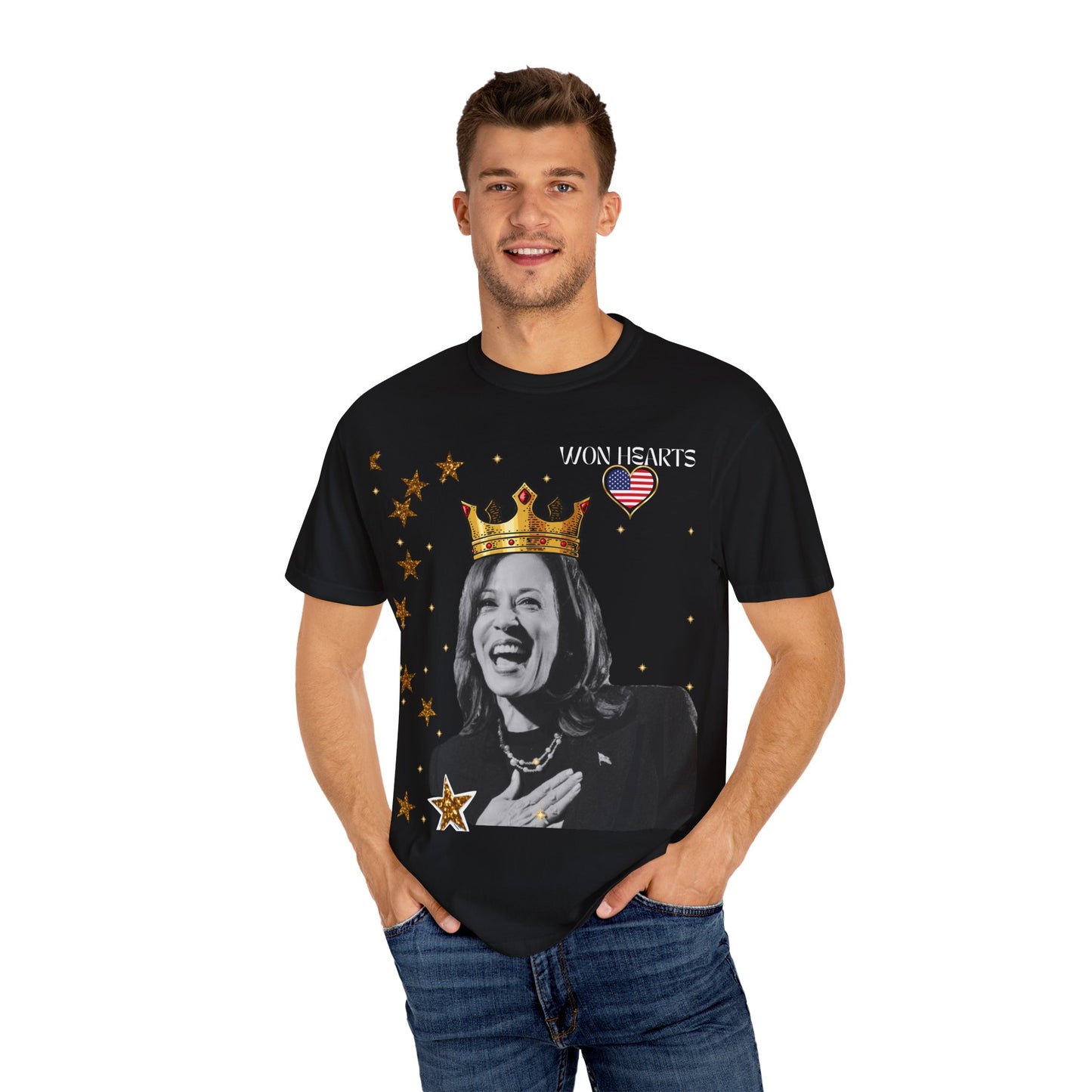 Kamala Harris Unisex Garment-Dyed T-shirt