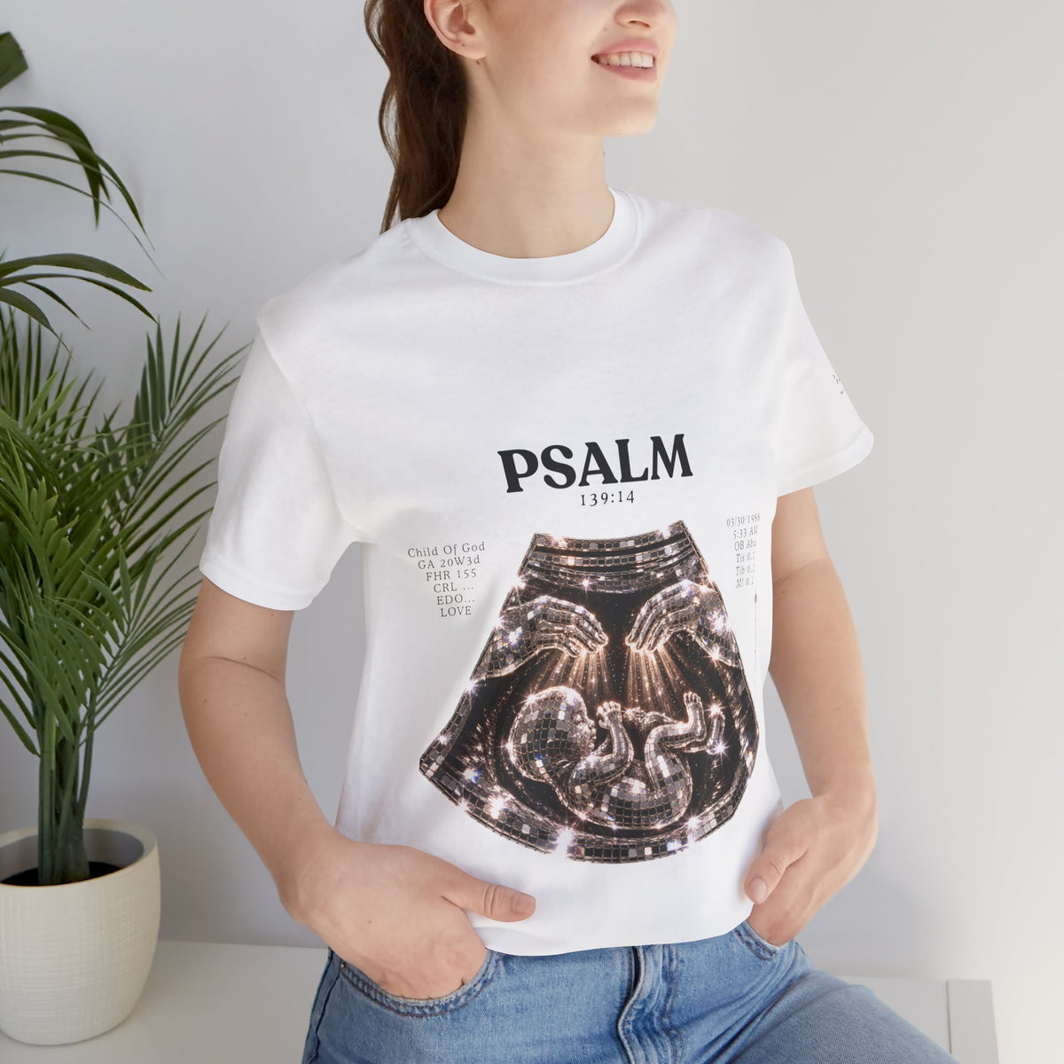 Fearfully and Wonderfully Made BABY SHOWER SHIRT