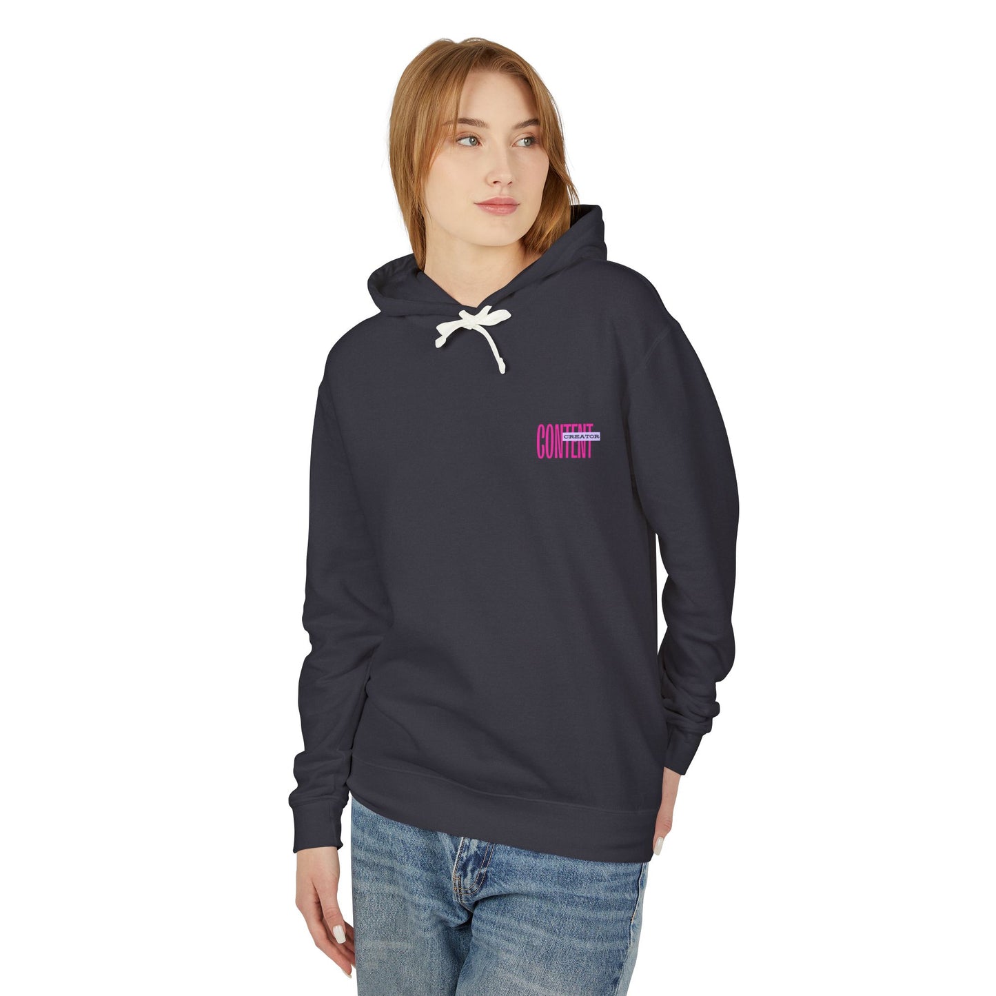 Content Creators Unisex Lightweight Hooded Sweatshirt