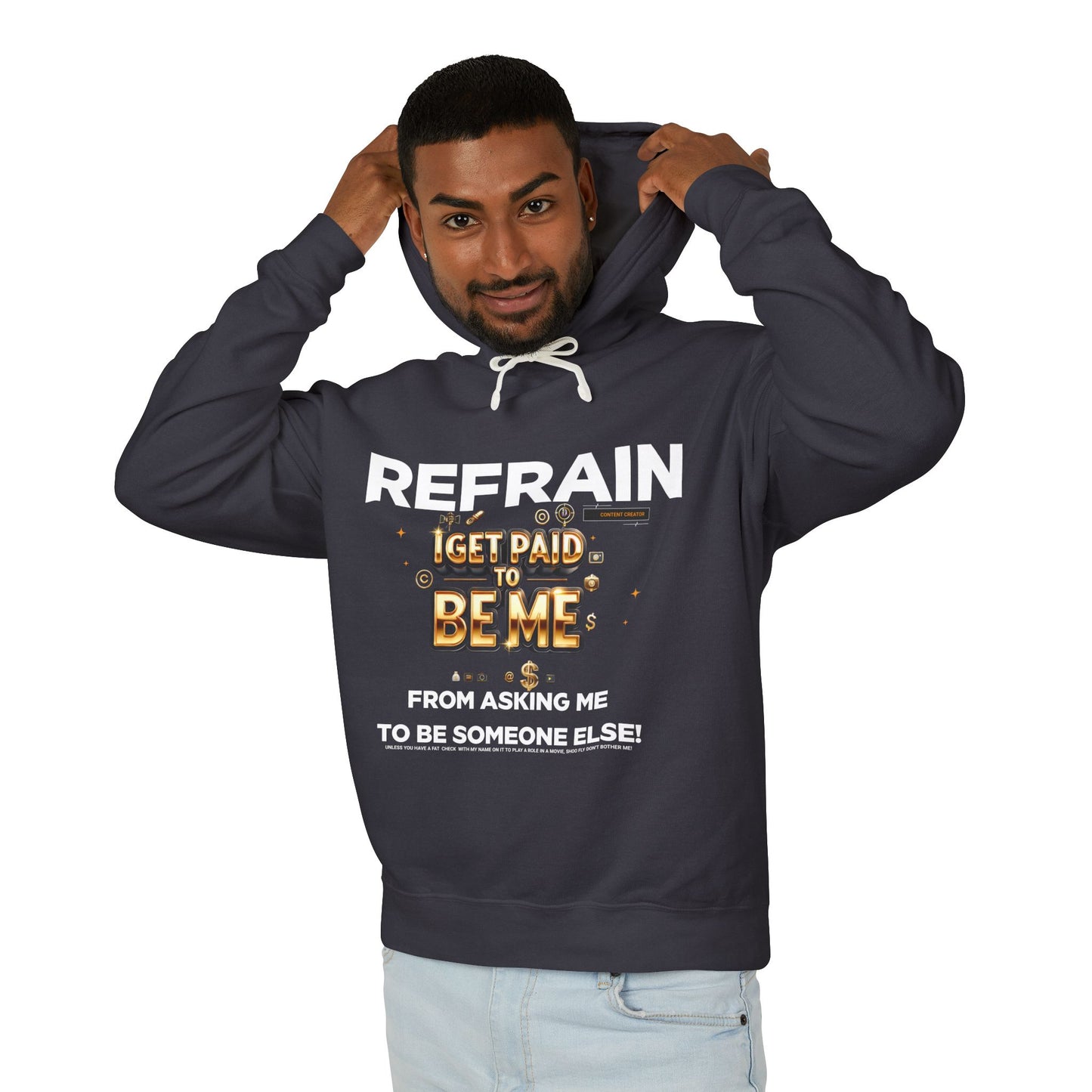 Unisex Lightweight Hooded Sweatshirt